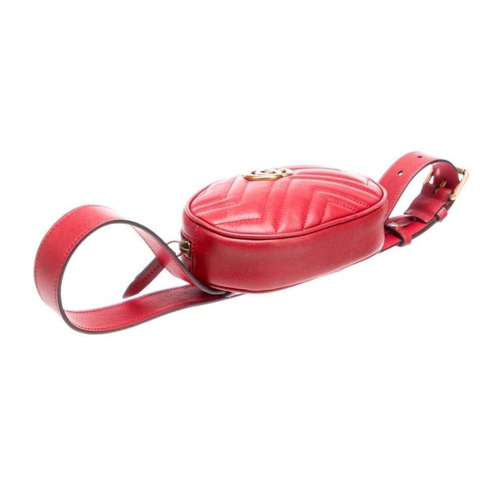 Gucci Leather Marmont Belt Bag - Picture 3 of 4